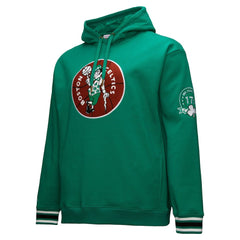 Kelly Green Boston Celtics Chainstitch Applique Vintage Heavyweight Pullover Hoodie | NBA