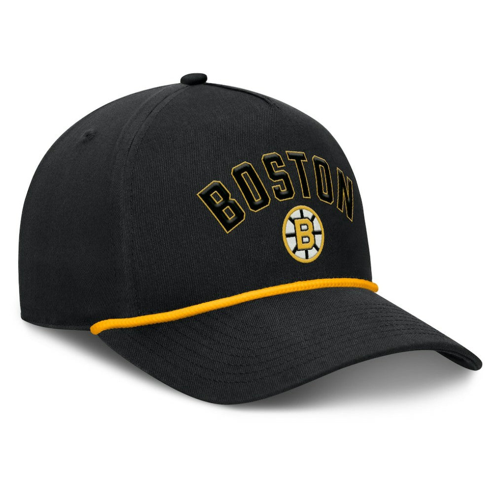Boston Bruins Fanatics Decades Collection A-Frame Rope Adjustable Hat -  NHL Hats