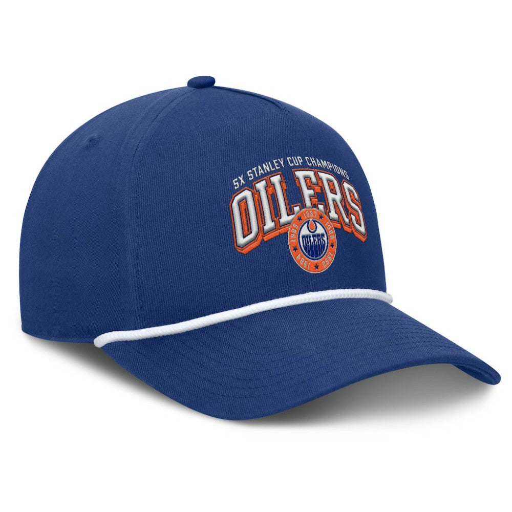 Edmonton Oilers Fanatics Decades Collection A-Frame Rope Adjustable Hat -  NHL Hats