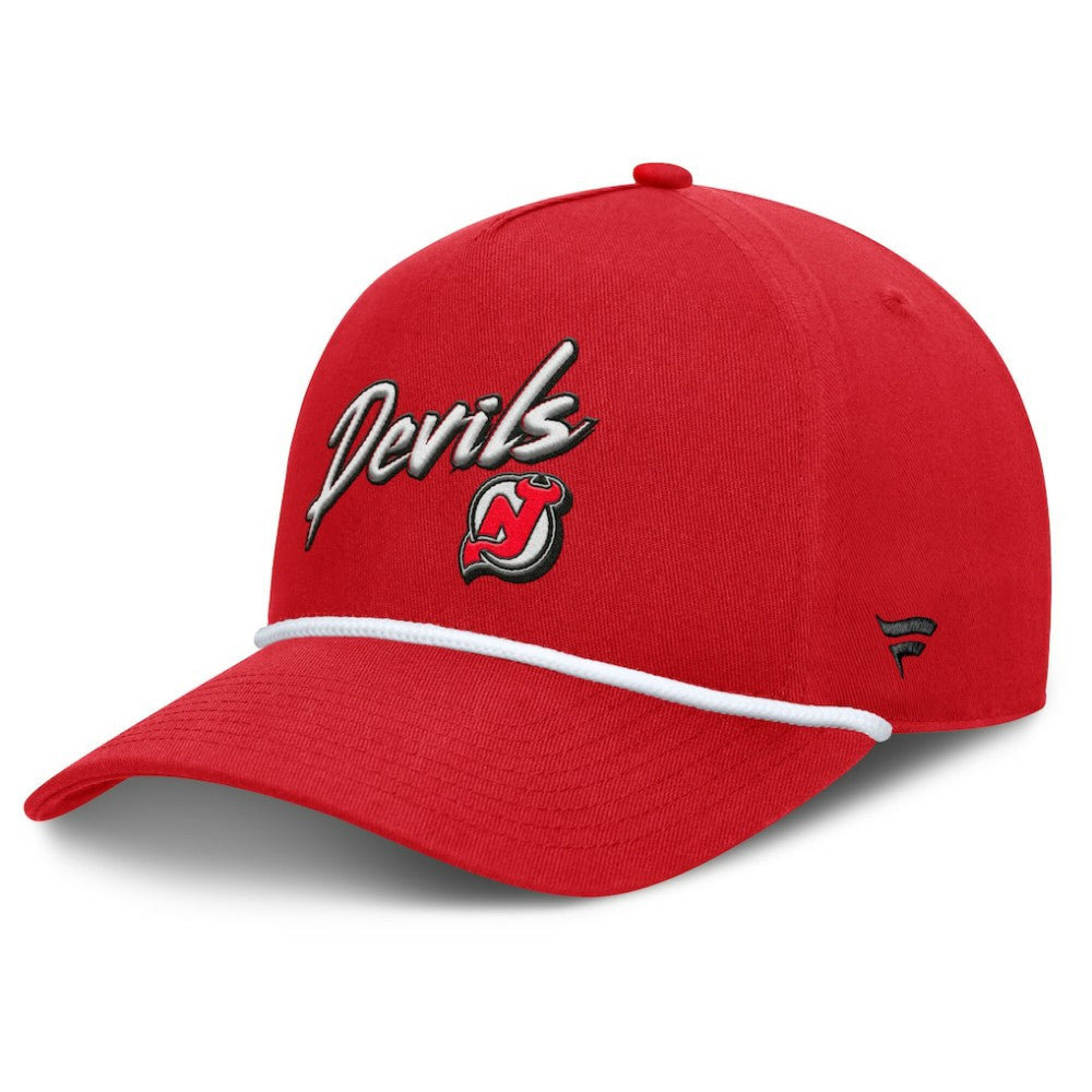 New Jersey Devils Fanatics Decades Collection A-Frame Rope Adjustable Hat -  NHL Jerseys