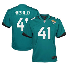 Jacksonville Jaguars Josh Hines-Allen  Youth Game Jersey | NFL On sale