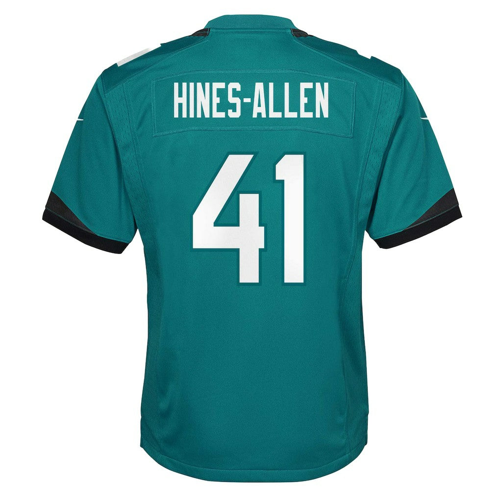 Jacksonville Jaguars Josh Hines-Allen  Youth Game Jersey | NFL On sale