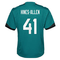 Jacksonville Jaguars Josh Hines-Allen  Youth Game Jersey | NFL On sale
