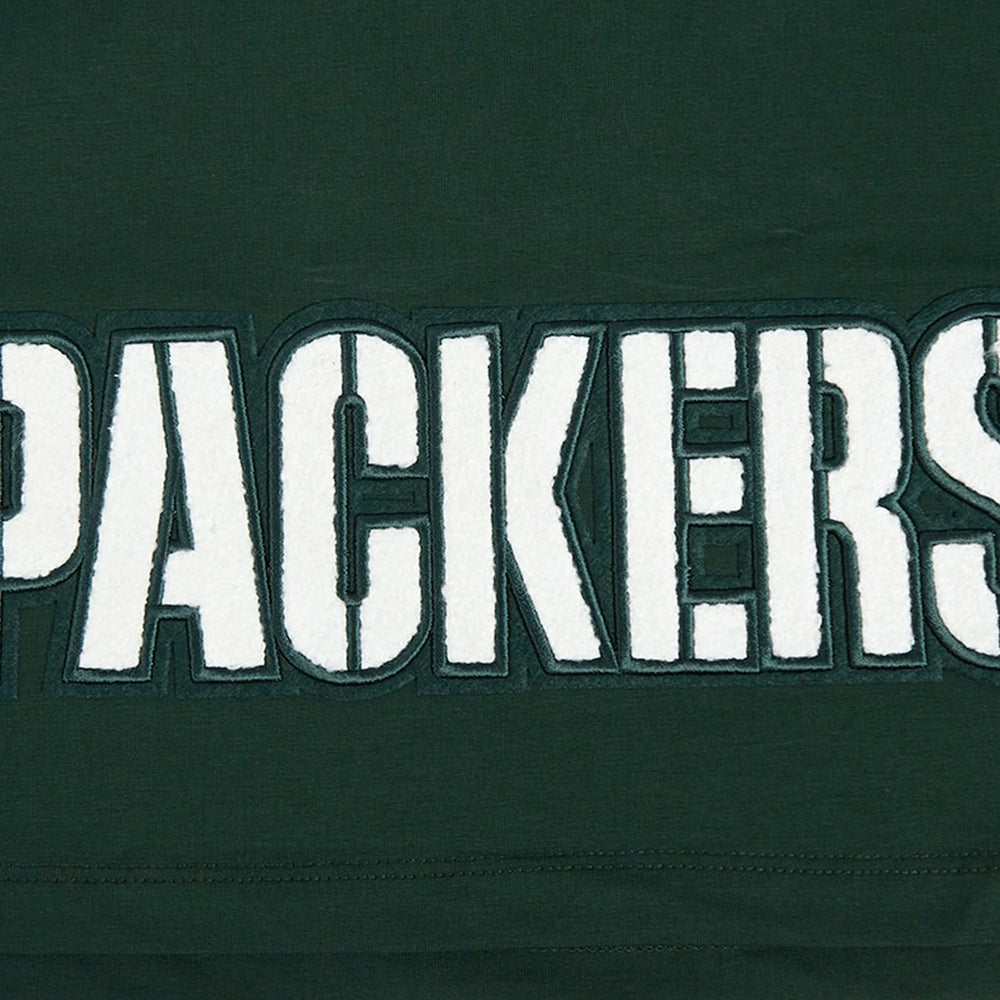 Green Bay Packers Jordan Love  Pro Standard Women's Player Name & Number Cropped Boxy T-Shirt | NFL Hot