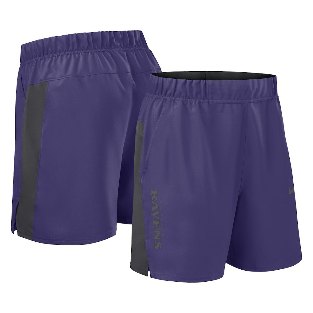 Baltimore Ravens Woven Victory Dri-FIT Shorts | NFL Outlet