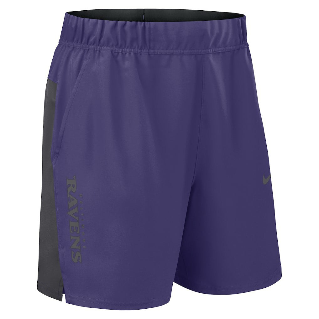 Baltimore Ravens Woven Victory Dri-FIT Shorts | NFL Outlet