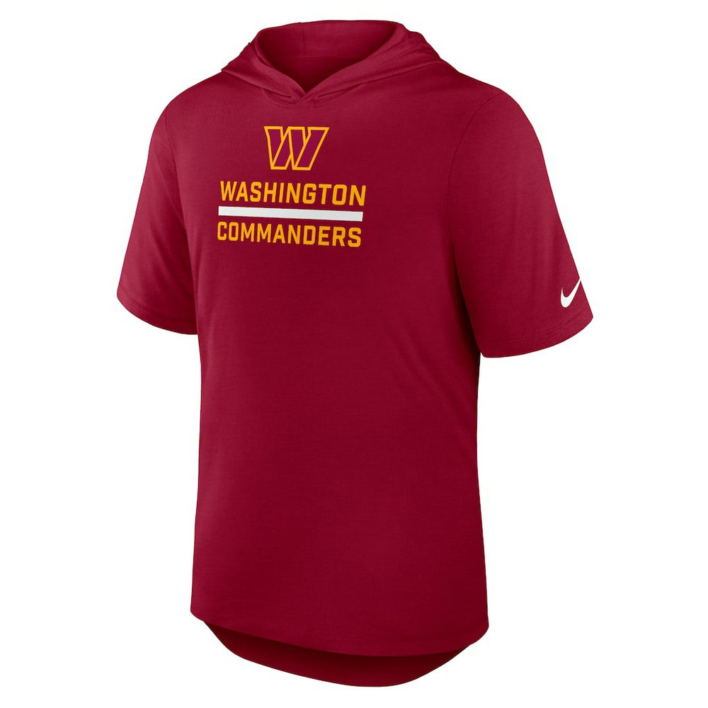 Washington Commanders Lockup Tri-Blend Hoodie T-Shirt | NFL On sale