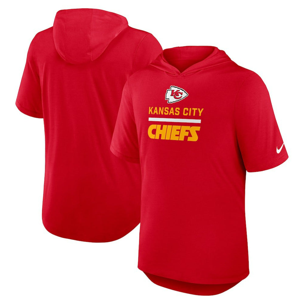 Kansas City Chiefs Lockup Tri-Blend Hoodie T-Shirt | NFL Near me