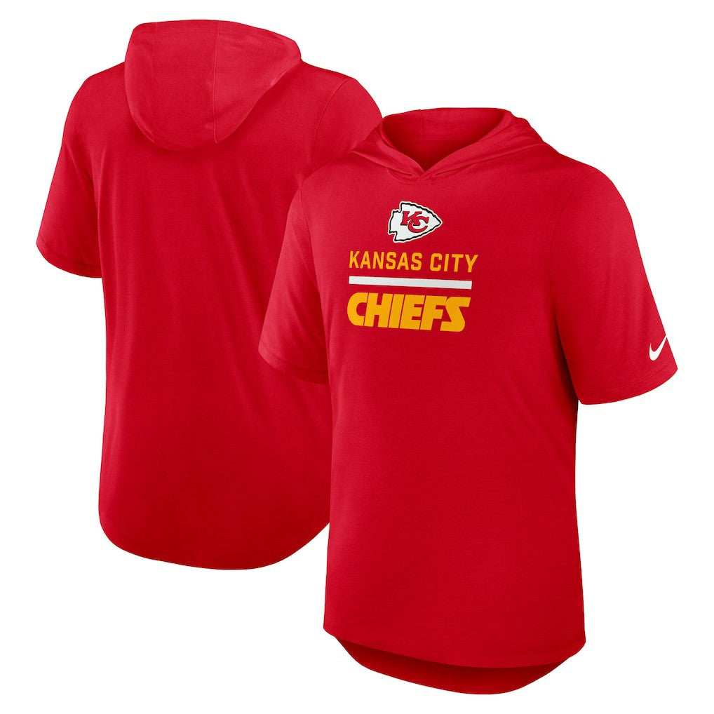 Kansas City Chiefs Lockup Tri-Blend Hoodie T-Shirt | NFL Near me