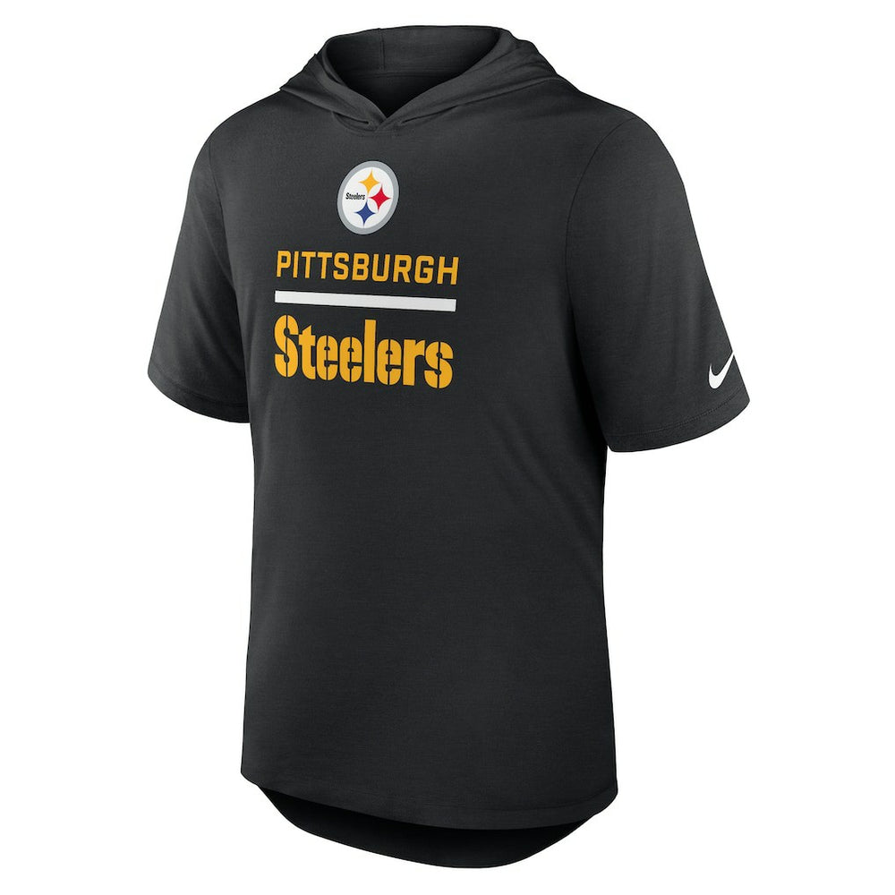 Pittsburgh Steelers Lockup Tri-Blend Hoodie T-Shirt | NFL US