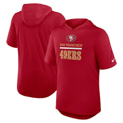 San Francisco 49ers Lockup Tri-Blend Hoodie T-Shirt | NFL Online