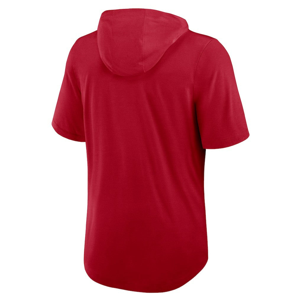 San Francisco 49ers Lockup Tri-Blend Hoodie T-Shirt | NFL Online