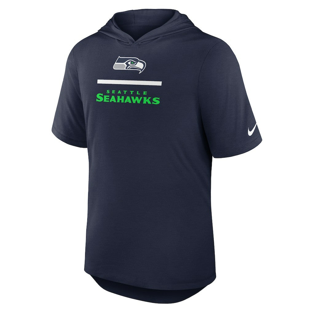 Seattle Seahawks Lockup Tri-Blend Hoodie T-Shirt | NFL US