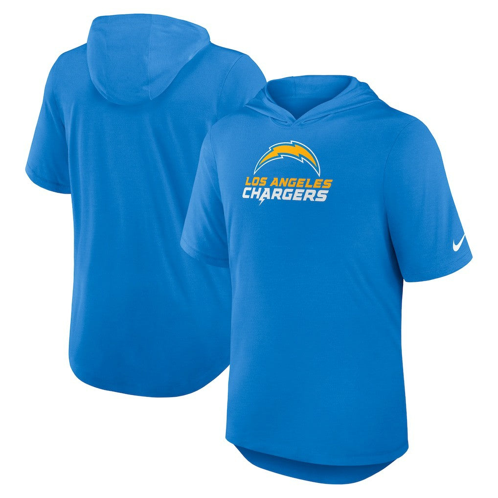 Los Angeles Chargers Lockup Tri-Blend Hoodie T-Shirt | NFL On sale