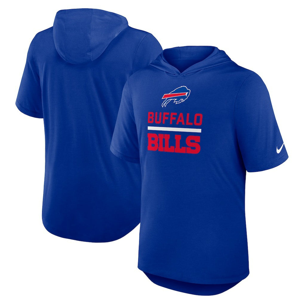 Buffalo Bills Lockup Tri-Blend Hoodie T-Shirt | NFL On sale
