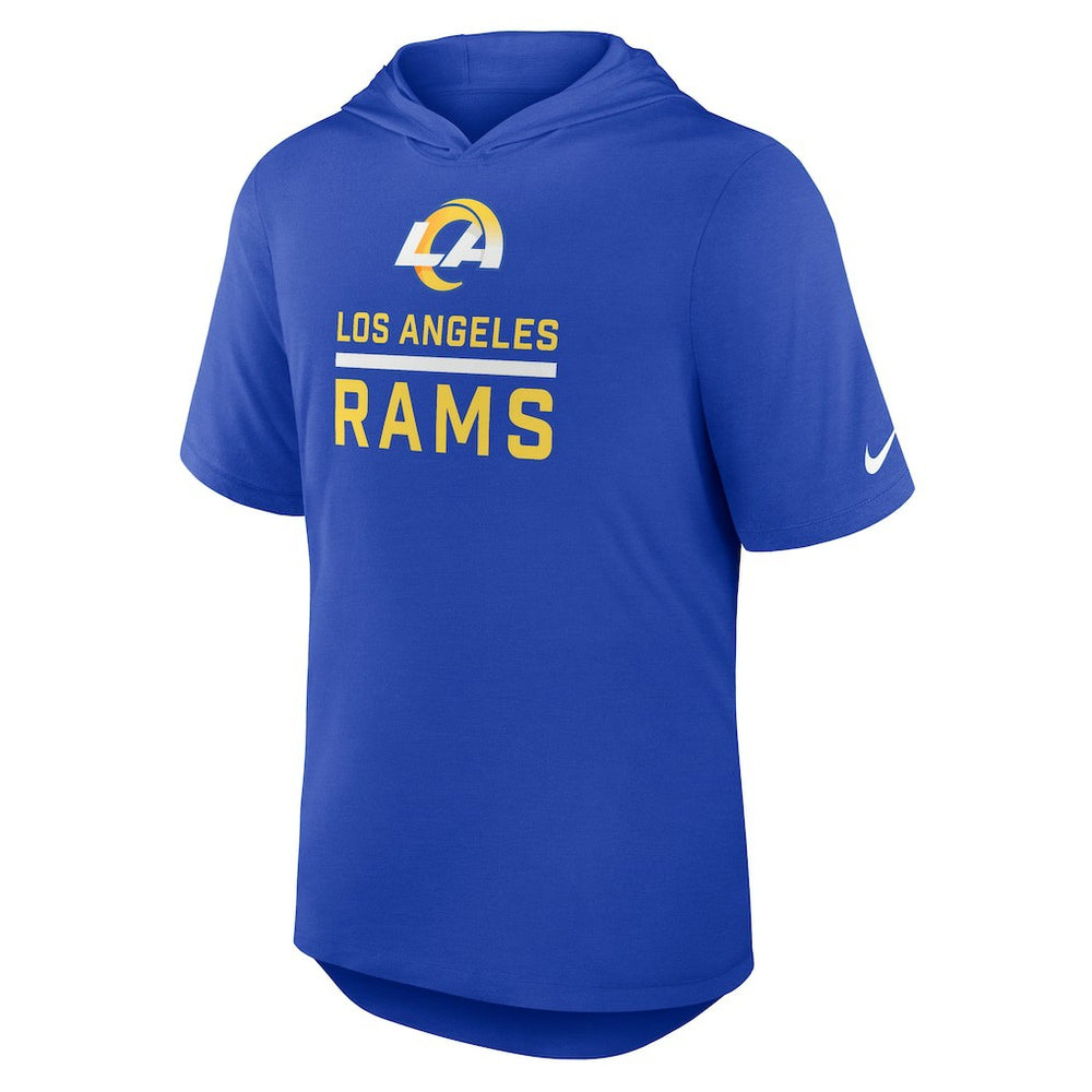 Los Angeles Rams Lockup Tri-Blend Hoodie T-Shirt | NFL Sale