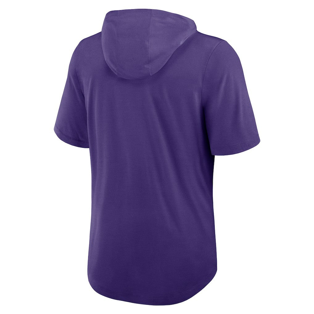 Minnesota Vikings Lockup Tri-Blend Hoodie T-Shirt | NFL Online