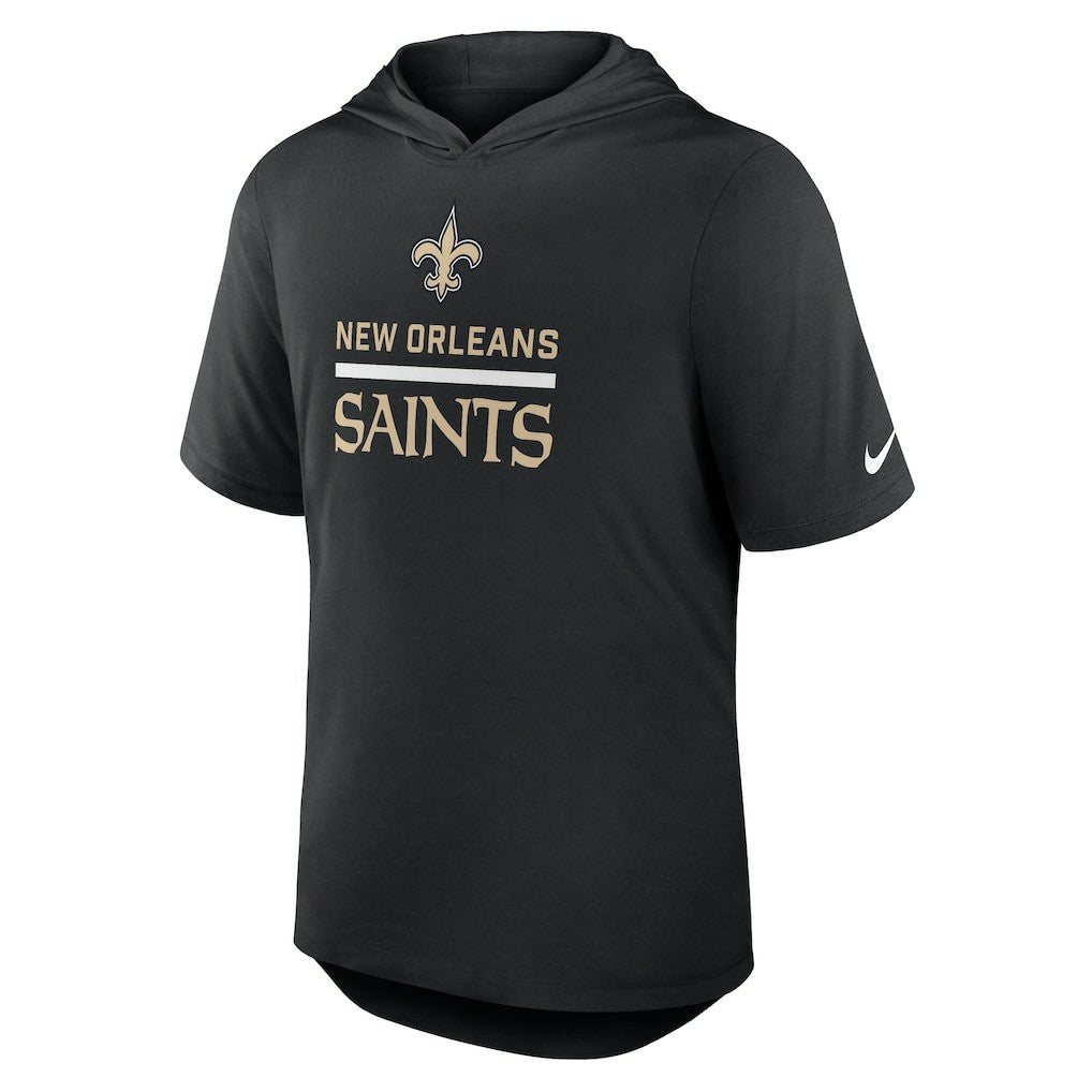 New Orleans Saints Lockup Tri-Blend Hoodie T-Shirt | NFL Discount