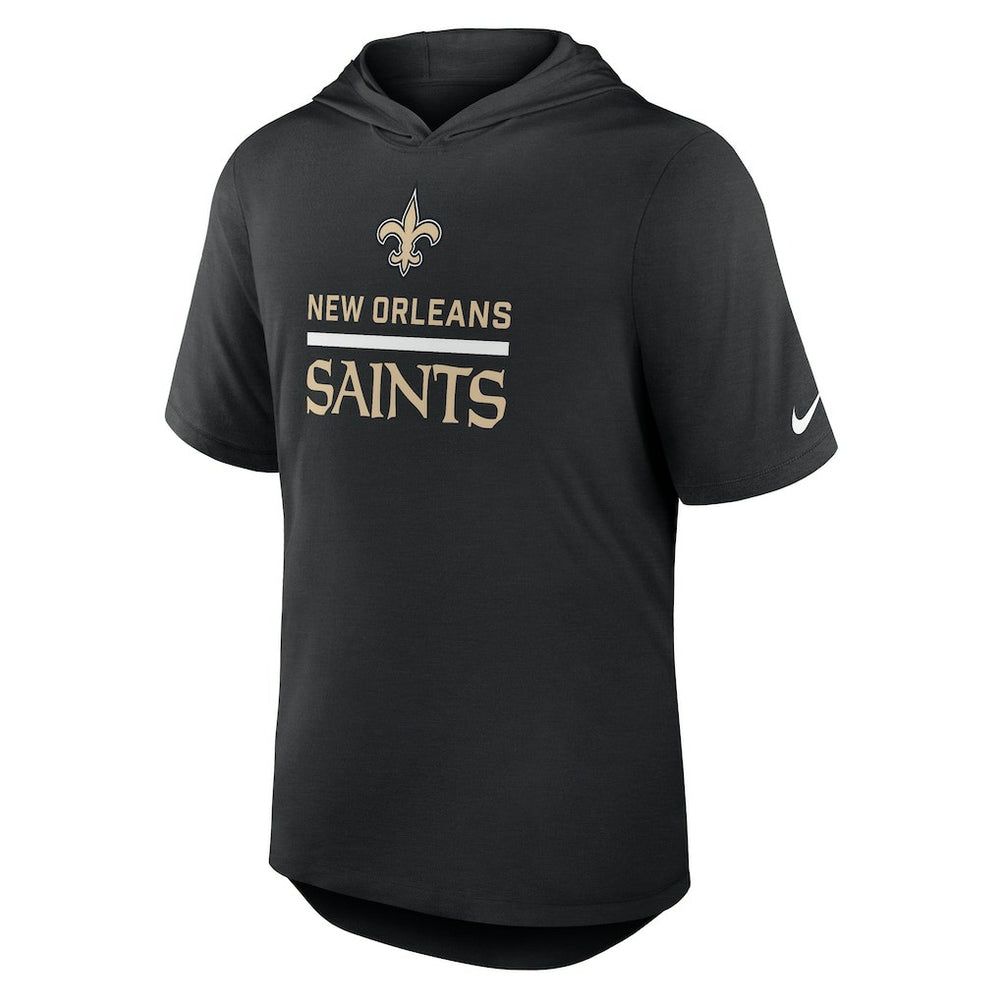 New Orleans Saints Lockup Tri-Blend Hoodie T-Shirt | NFL Discount