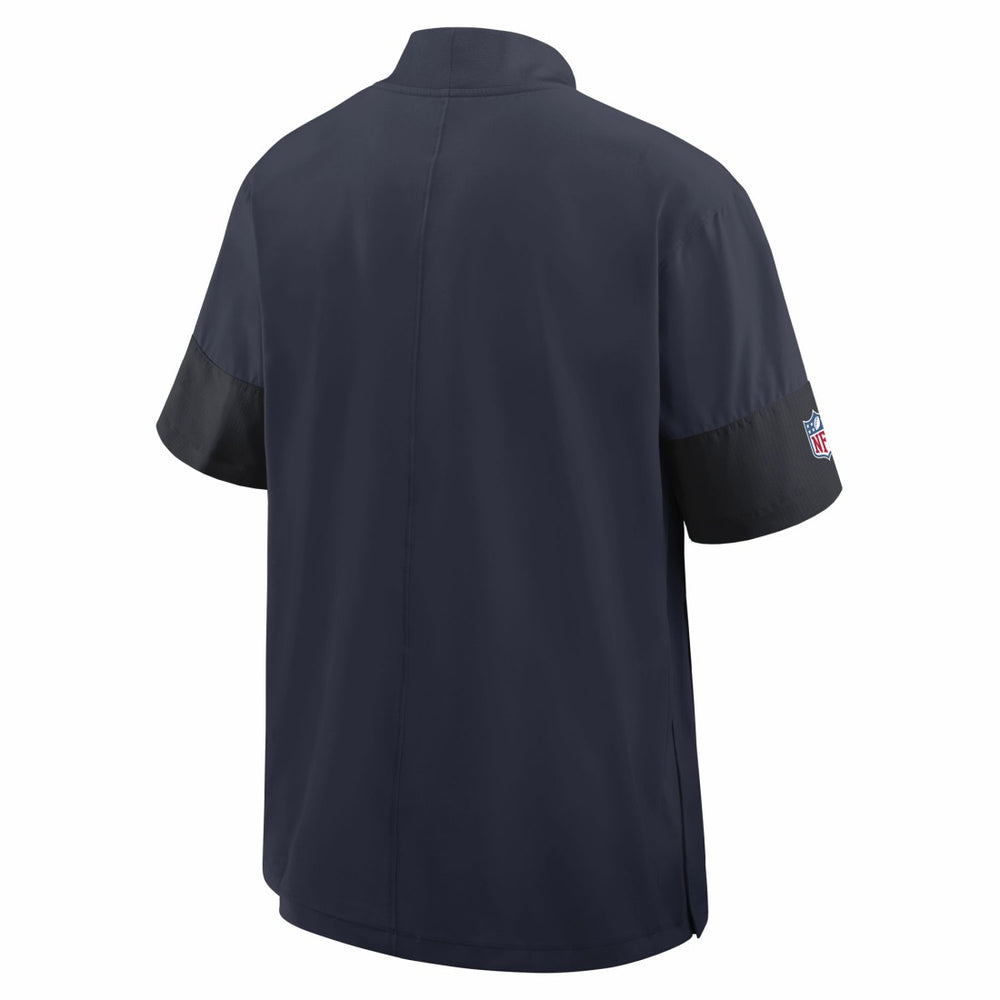 Tennessee Titans Sideline Short Sleeve Quarter-Zip Dri-FIT Coach Jacket | NFL Hot