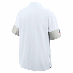 Green Bay Packers Sideline Short Sleeve Quarter-Zip Dri-FIT Coach Jacket | NFL US