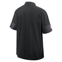Detroit Lions Sideline Short Sleeve Quarter-Zip Dri-FIT Coach Jacket | NFL Hot