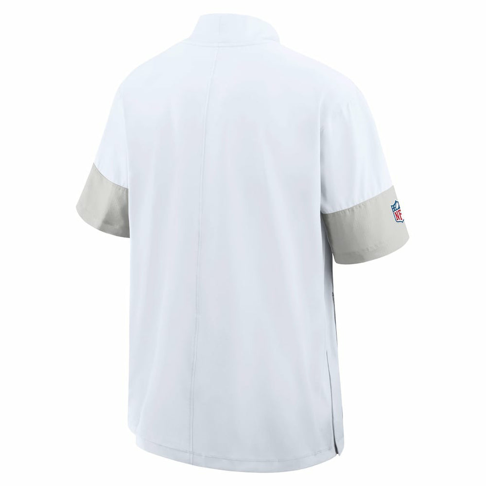 Buffalo Bills Sideline Short Sleeve Quarter-Zip Dri-FIT Coach Jacket | NFL Outlet
