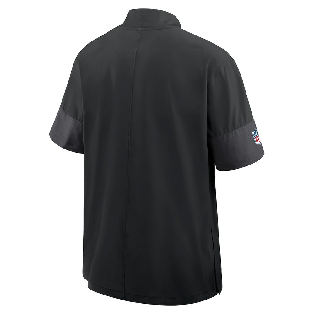 Cincinnati Bengals Sideline Short Sleeve Quarter-Zip Dri-FIT Coach Jacket | NFL Near me