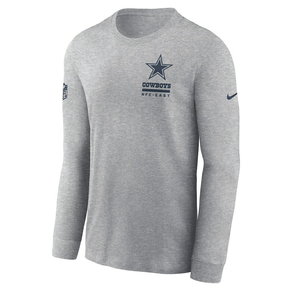Dallas Cowboys Sideline Dri-FIT Long Sleeve T-Shirt | NFL Discount