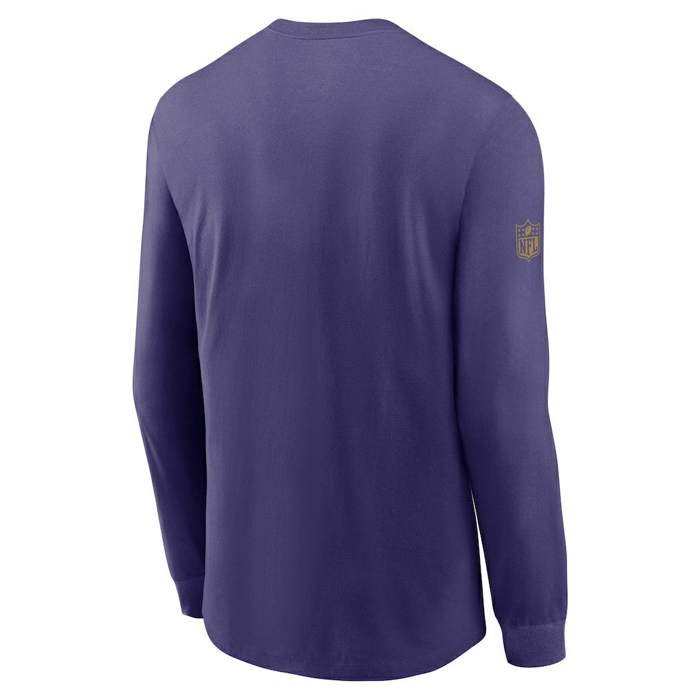 Baltimore Ravens Sideline Dri-FIT Long Sleeve T-Shirt | NFL New