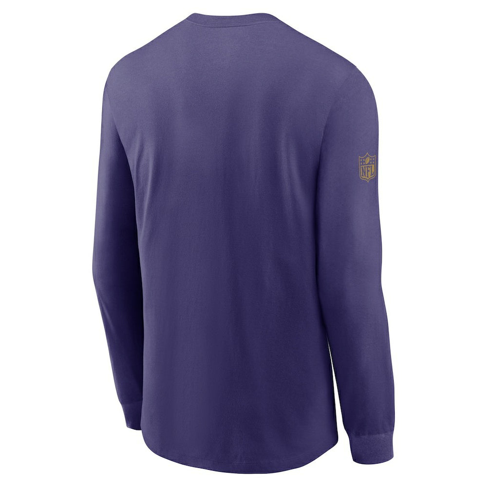 Baltimore Ravens Sideline Dri-FIT Long Sleeve T-Shirt | NFL New