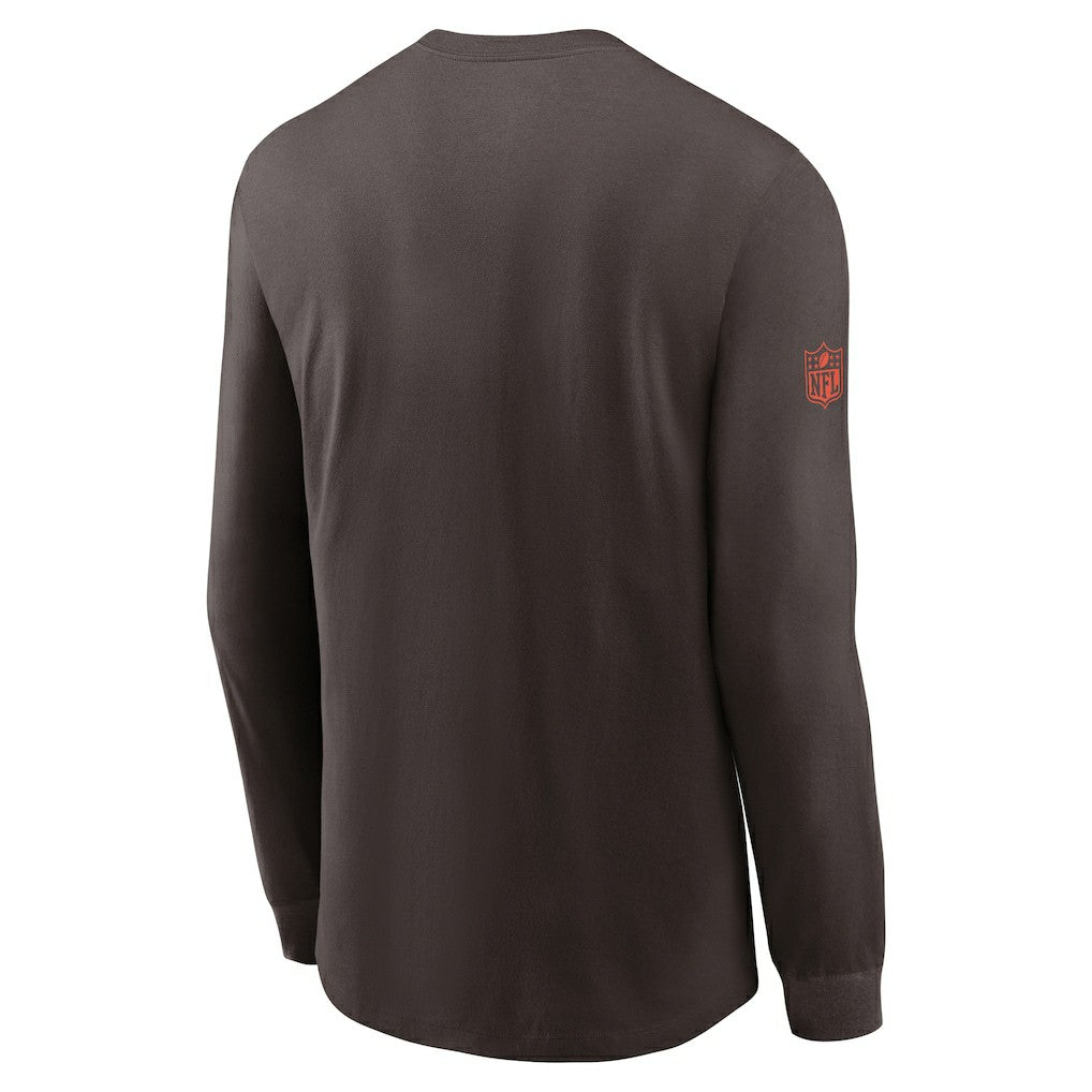 Cleveland Browns Sideline Dri-FIT Long Sleeve T-Shirt | NFL Hot