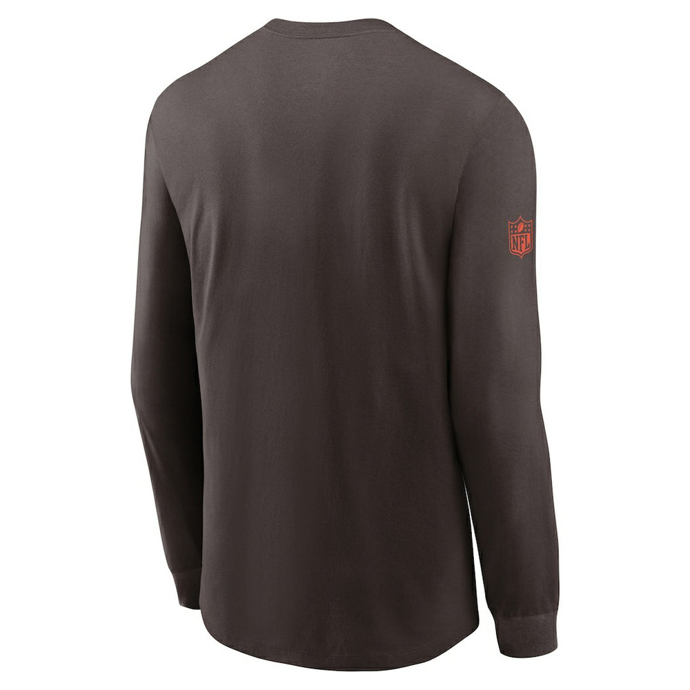 Cleveland Browns Sideline Dri-FIT Long Sleeve T-Shirt | NFL Hot