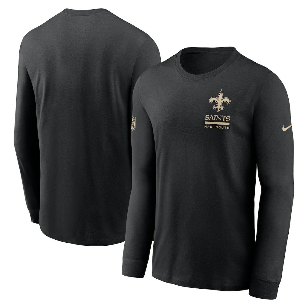 New Orleans Saints Sideline Dri-FIT Long Sleeve T-Shirt | NFL Near me
