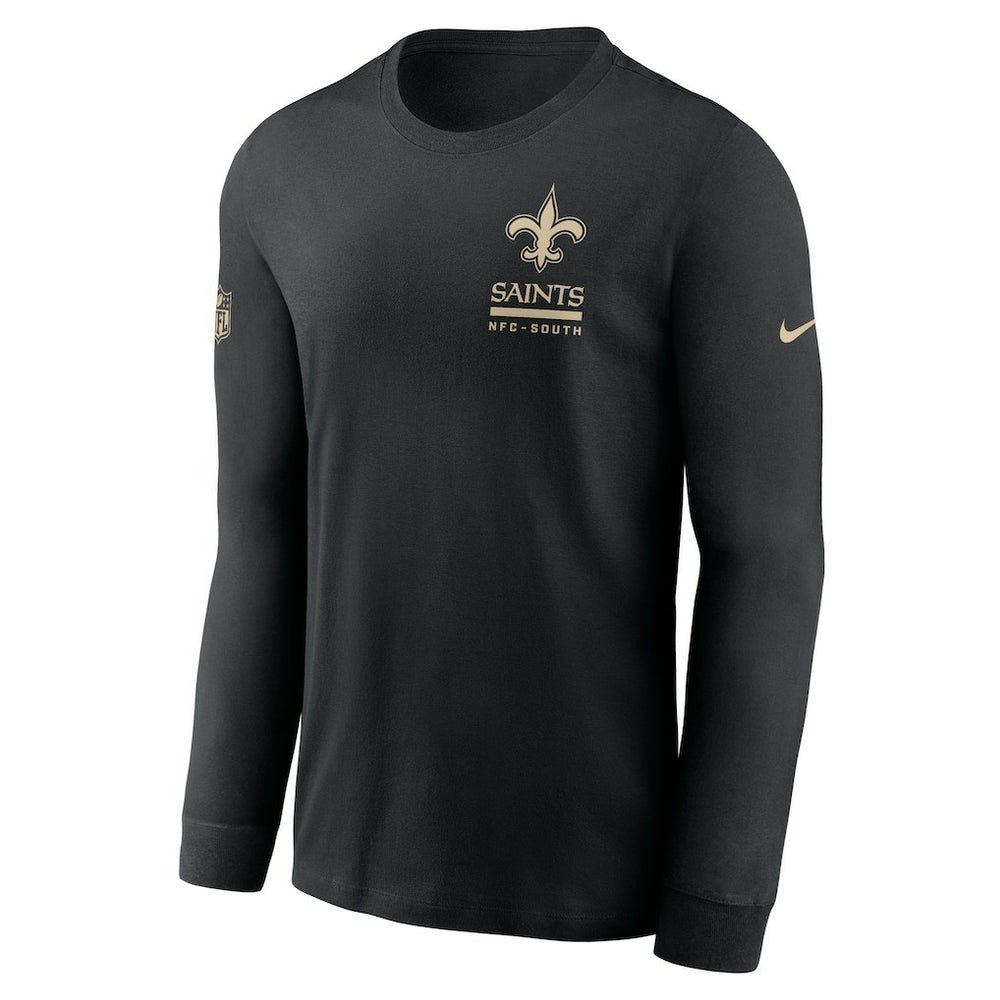New Orleans Saints Sideline Dri-FIT Long Sleeve T-Shirt | NFL Near me