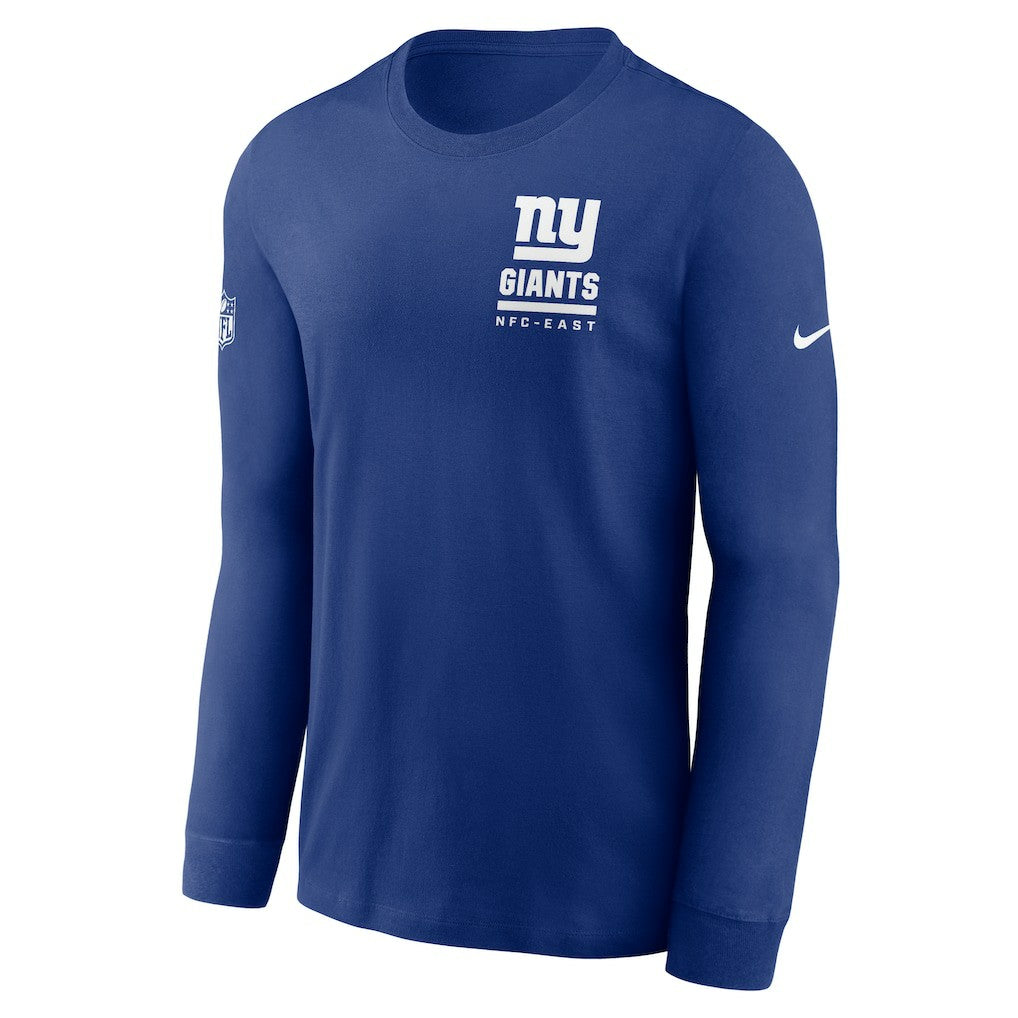 New York Giants Sideline Dri-FIT Long Sleeve T-Shirt | NFL Outlet