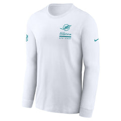 Miami Dolphins Sideline Dri-FIT Long Sleeve T-Shirt | NFL Discount