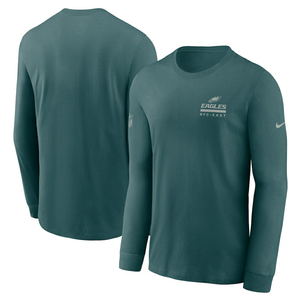 Philadelphia Eagles Sideline Dri-FIT Long Sleeve T-Shirt | NFL Hot