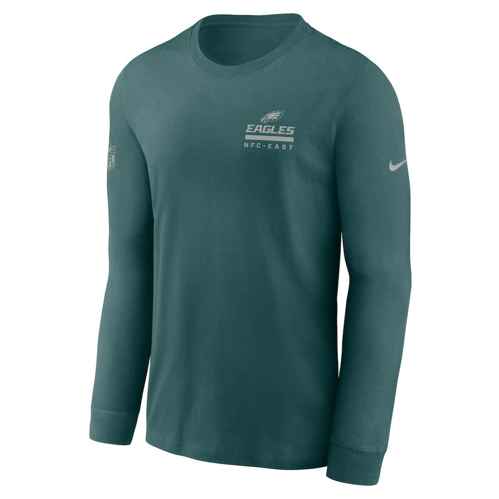 Philadelphia Eagles Sideline Dri-FIT Long Sleeve T-Shirt | NFL Hot
