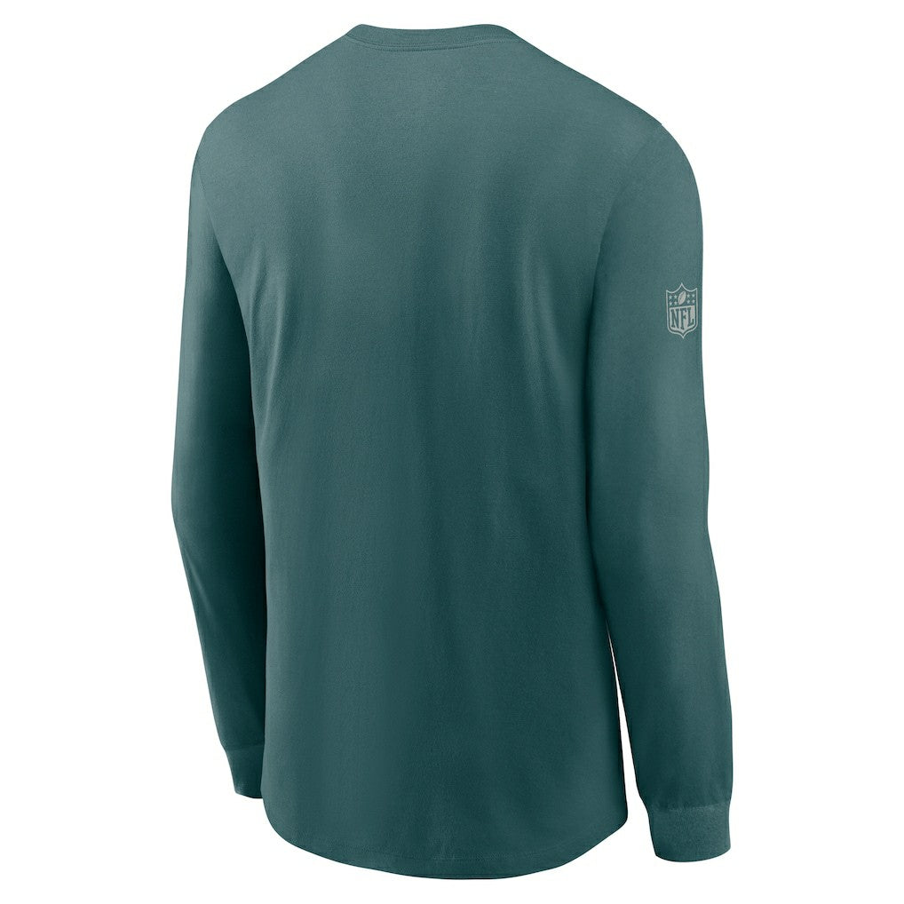 Philadelphia Eagles Sideline Dri-FIT Long Sleeve T-Shirt | NFL Hot