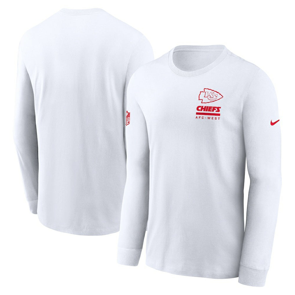 Kansas City Chiefs Sideline Dri-FIT Long Sleeve T-Shirt | NFL Online