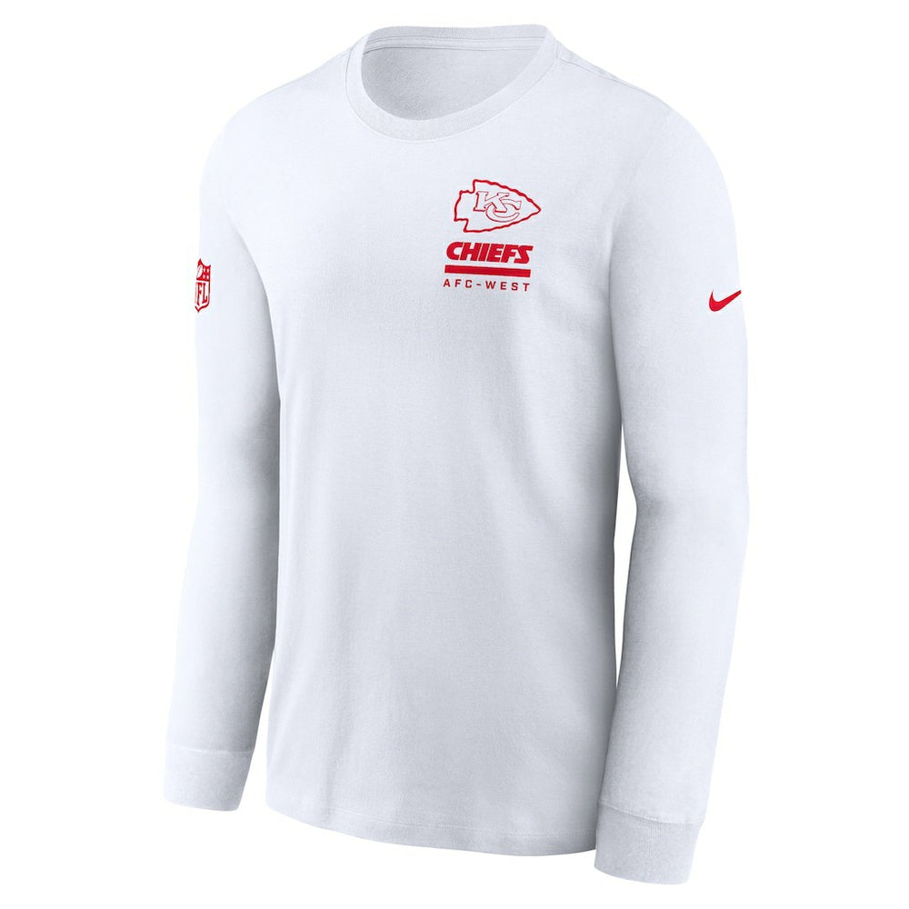 Kansas City Chiefs Sideline Dri-FIT Long Sleeve T-Shirt | NFL Online