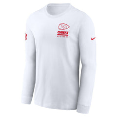 Kansas City Chiefs Sideline Dri-FIT Long Sleeve T-Shirt | NFL Online