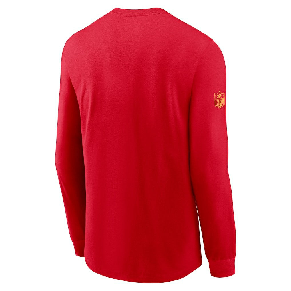 Kansas City Chiefs Sideline Dri-FIT Long Sleeve T-Shirt | NFL Hot