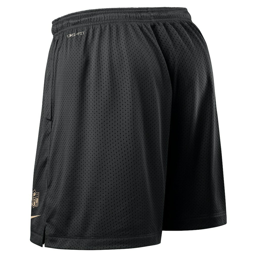 New Orleans Saints Sideline Reversible Dri-FIT Shorts | NFL Near me