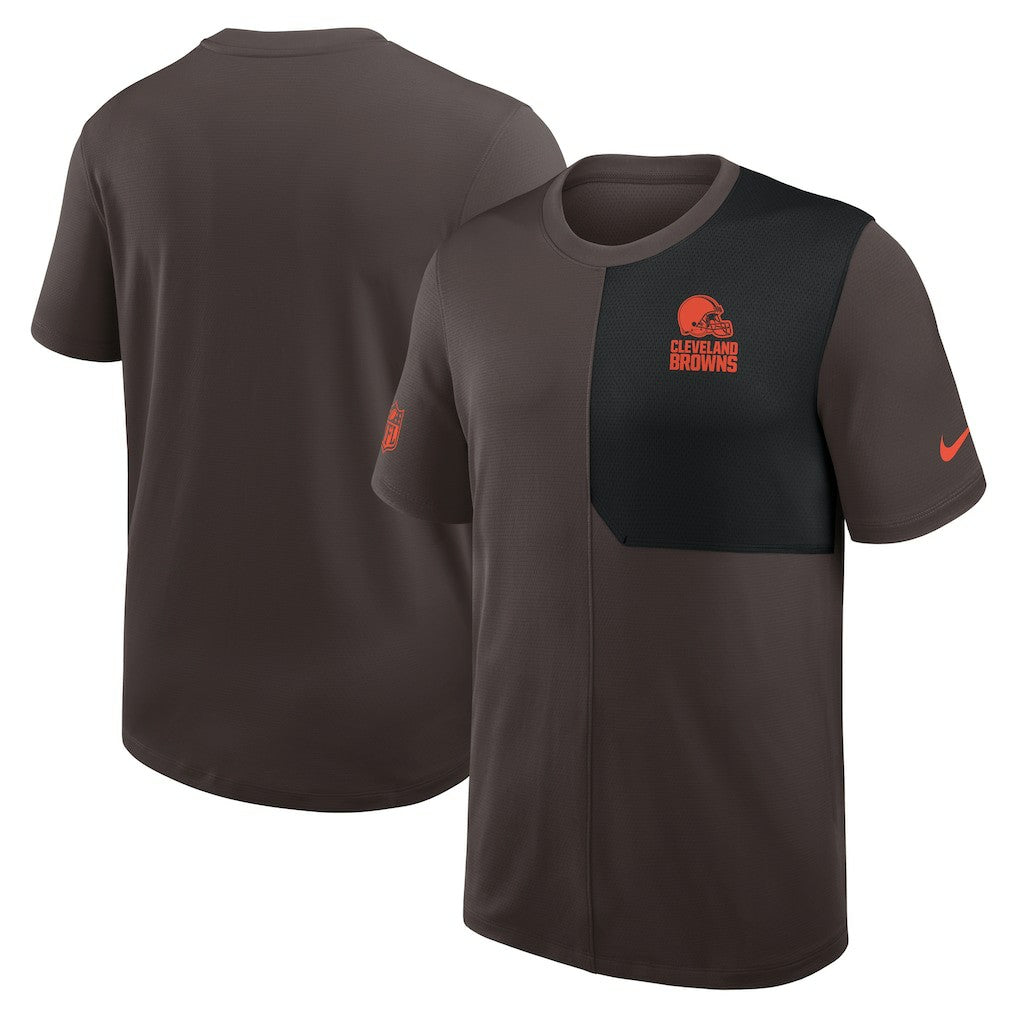 Cleveland Browns Sideline UV Dri-Fit Coach Shirt | NFL New