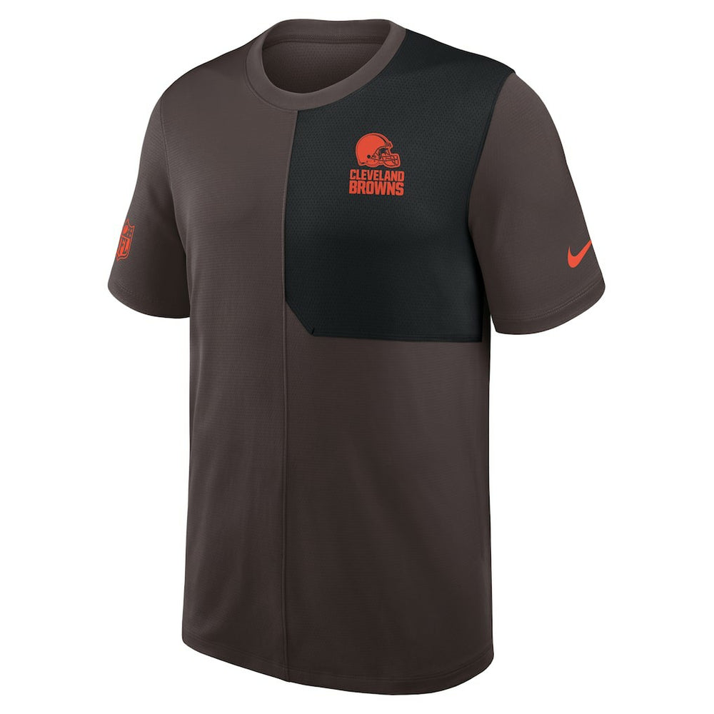 Cleveland Browns Sideline UV Dri-Fit Coach Shirt | NFL New