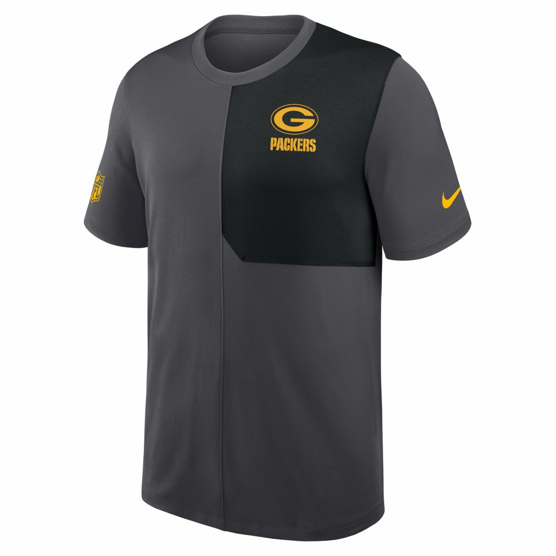 Green Bay Packers Sideline UV Dri-Fit Coach Shirt | NFL New