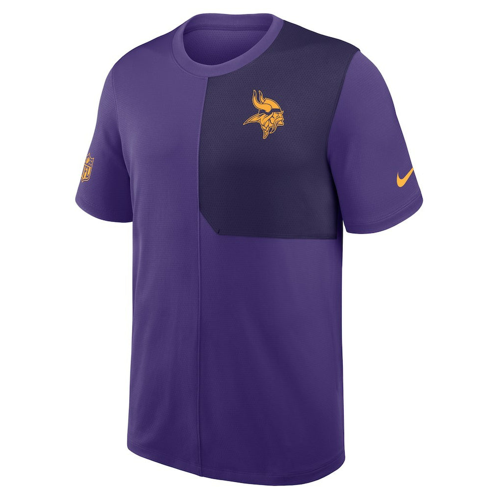 Minnesota Vikings Sideline UV Dri-Fit Coach Shirt | NFL Hot