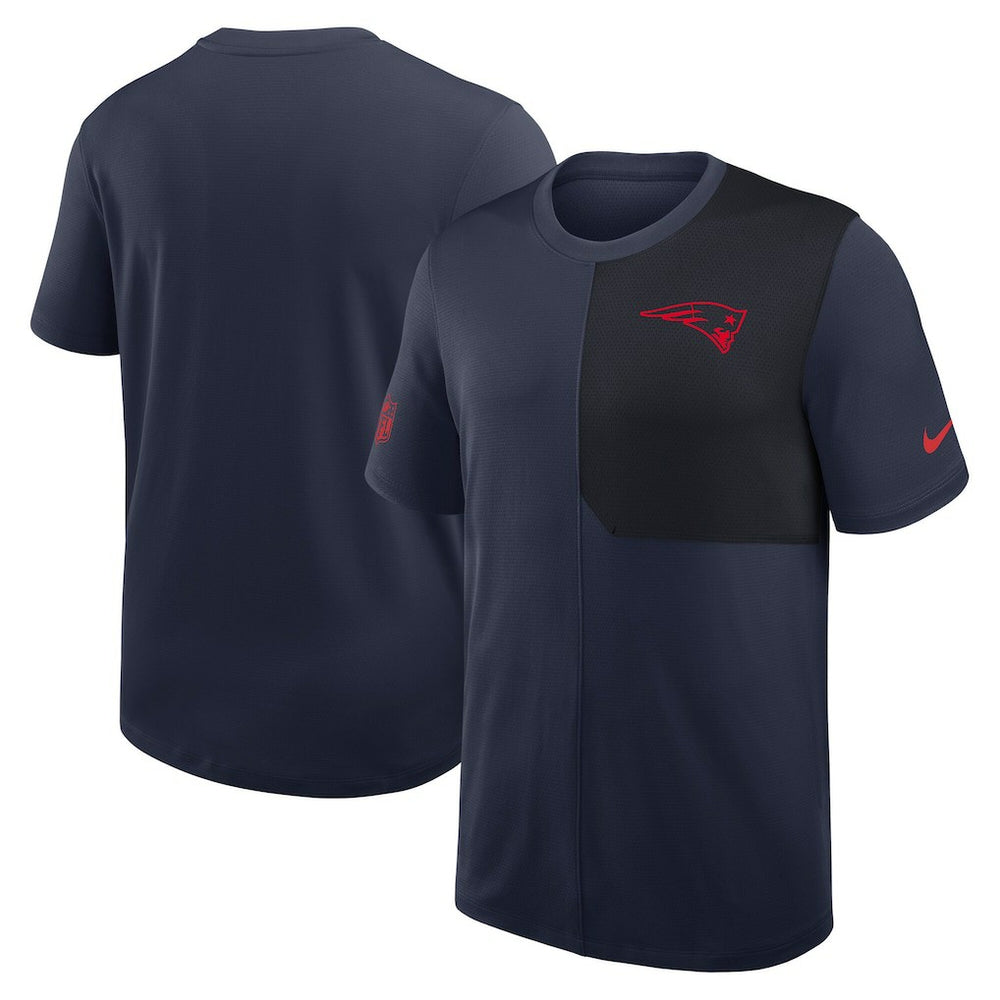 New England Patriots Sideline UV Dri-Fit Coach Shirt | NFL Online